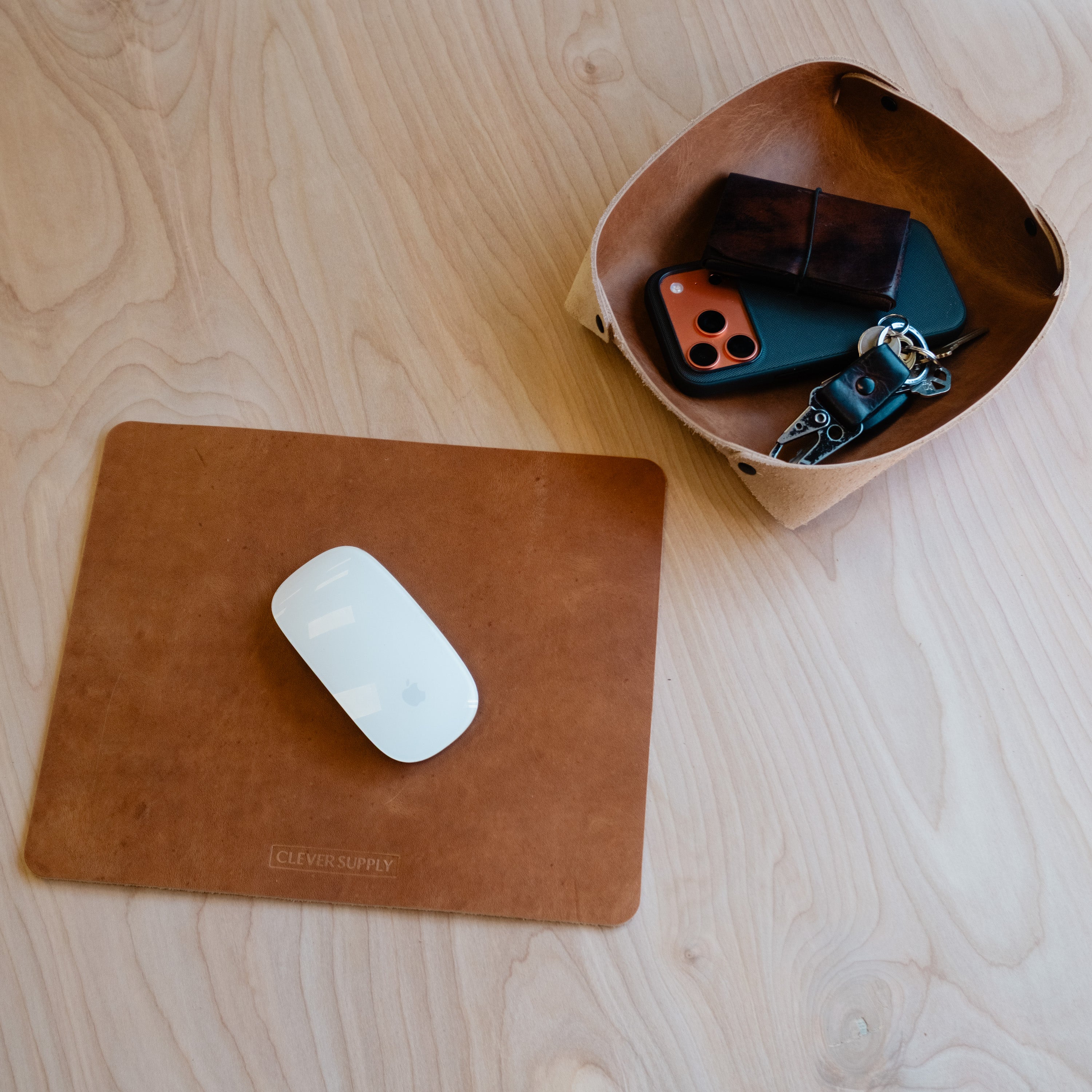 Catch Tray and Mousepad Bundle