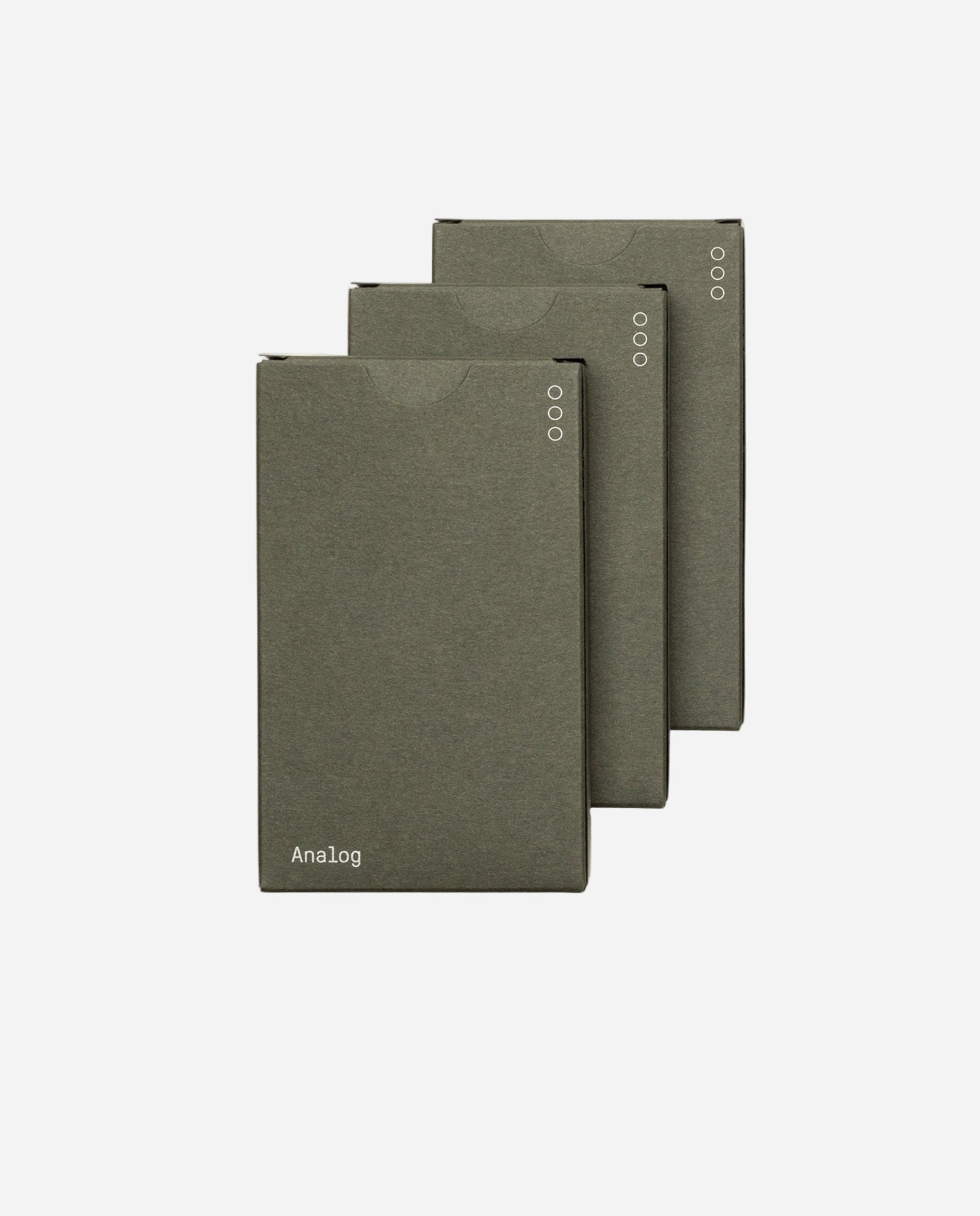 Analog Cards (3-Pack)