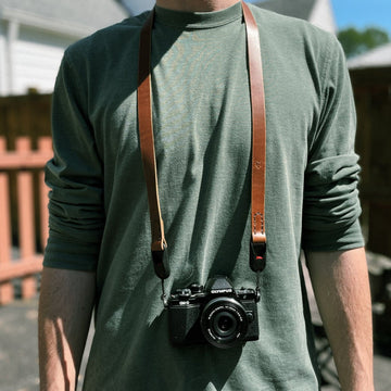 Minimal Anchor Strap English Tan